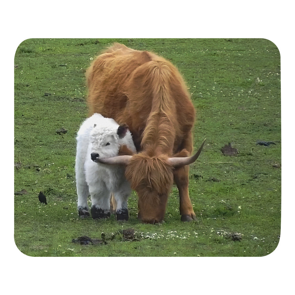 Q-tip & Mama - Mouse Pad