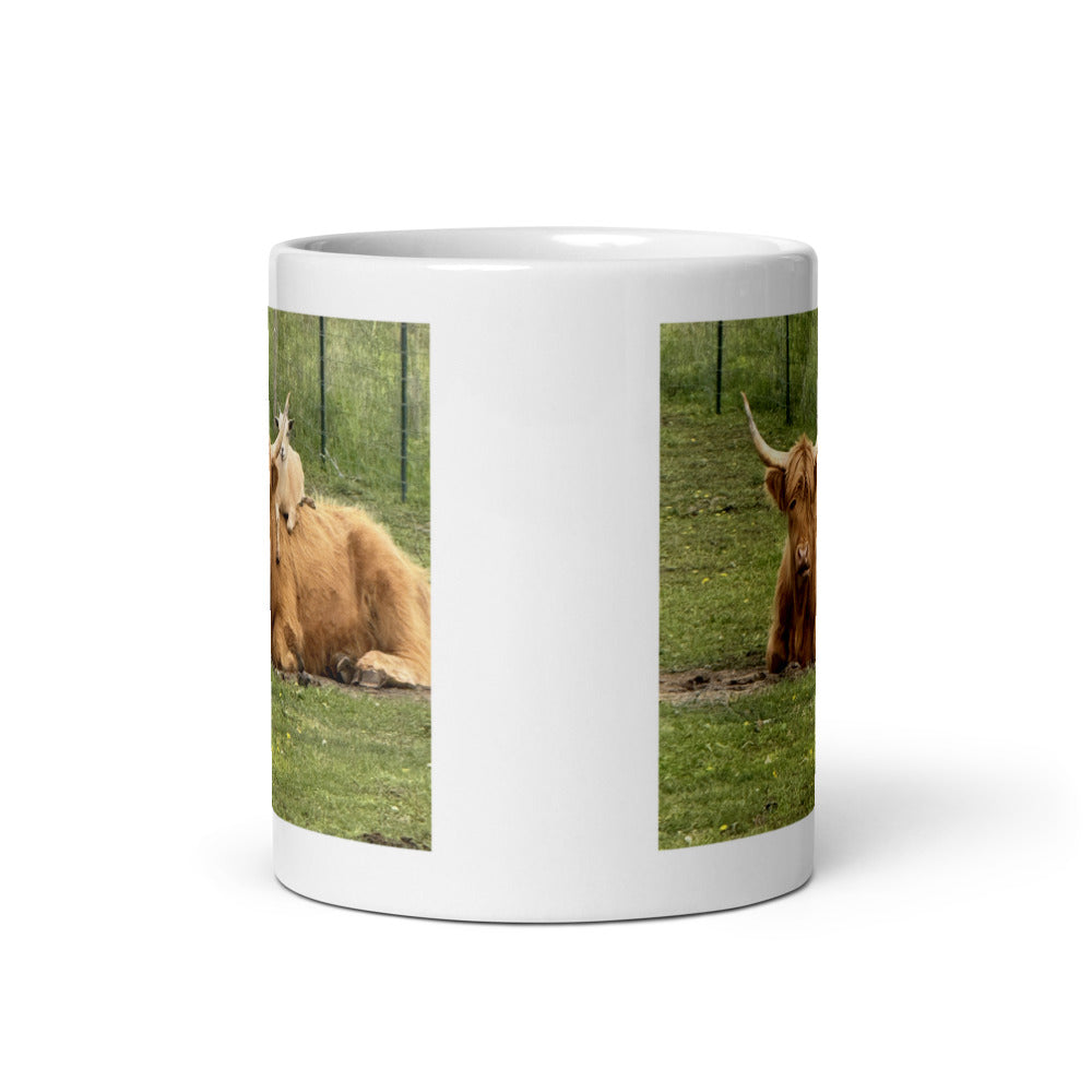 Barry Rides Belle - Ceramic Mug 11oz