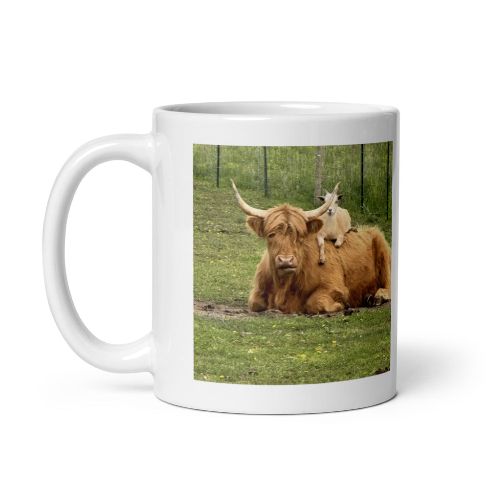Barry Rides Belle - Ceramic Mug 11oz