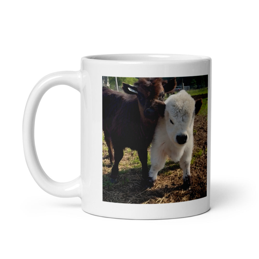 Best Buds (Q-tip & Leo) - Ceramic Mug 11oz