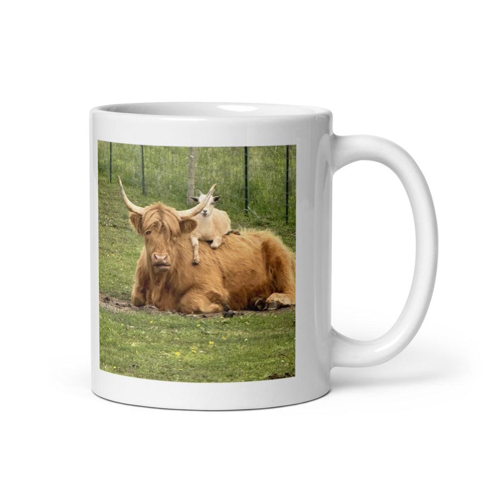 Barry Rides Belle - Ceramic Mug 11oz