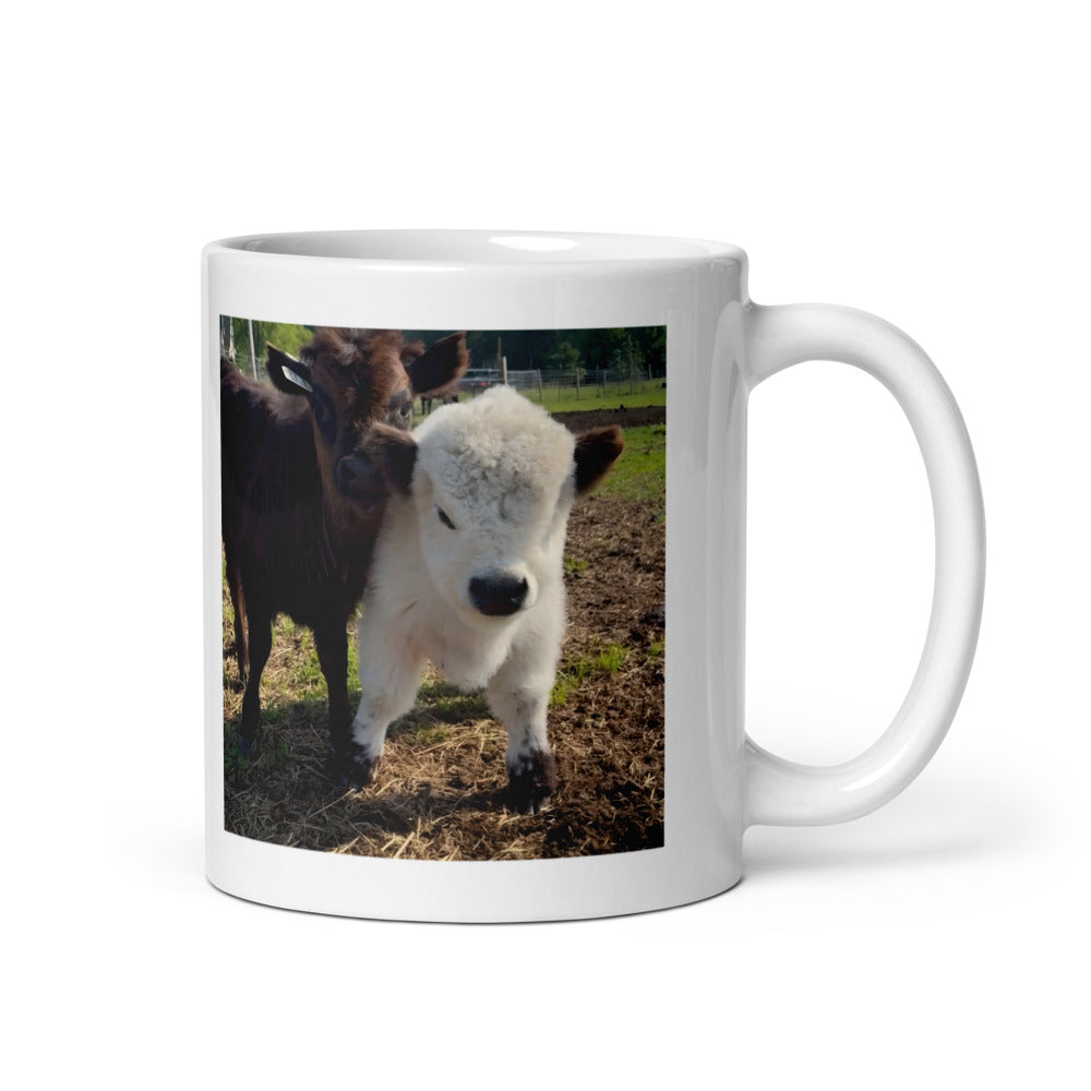 Best Buds (Q-tip & Leo) - Ceramic Mug 11oz